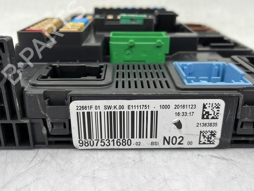 Used Electronic module Electronic module CITROËN C-ELYSEE (DD_) 1.6 BlueHDi 100 (99 hp) 26902987 26902987