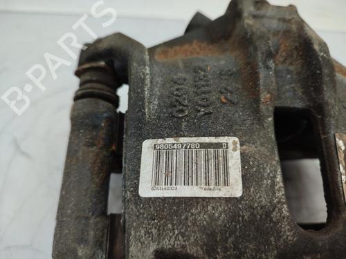 Used Right front brake caliper PEUGEOT 208 I (CA_, CC_) 1.0 VTi (68 hp) 23712263