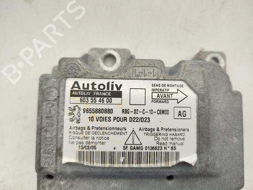 Kollisjonspute styreenhet PEUGEOT 407 SW (6E_, 6D_) 1.6 HDi 110 (109 hp) 23742984