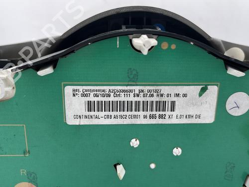 Instrument cluster CITROËN C3 II (SC_) 1.6 HDi 90 | BP32491970C47 - Image 6