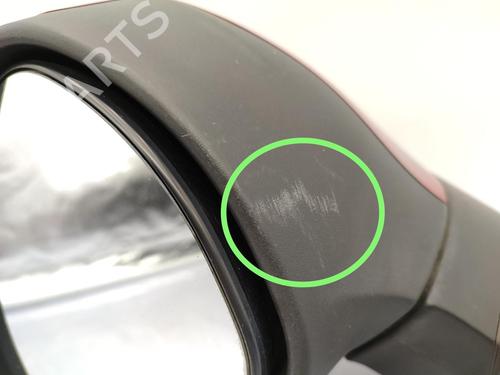 Used Left mirror PEUGEOT 207 (WA_, WC_) 1.6 HDi (109 hp) 23741696