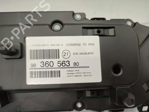 Instrument cluster PEUGEOT 208 II (UB_, UP_, UW_, UJ_) 1.2 PureTech 75 | BP26685790C47 