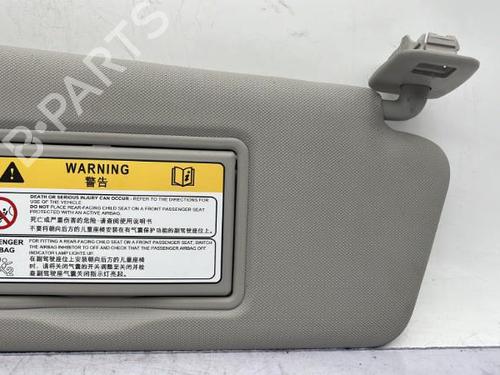Right sun visor RENAULT CAPTUR I (J5_, H5_) 1.2 TCe 120 | BP23686091I2 - Image 6