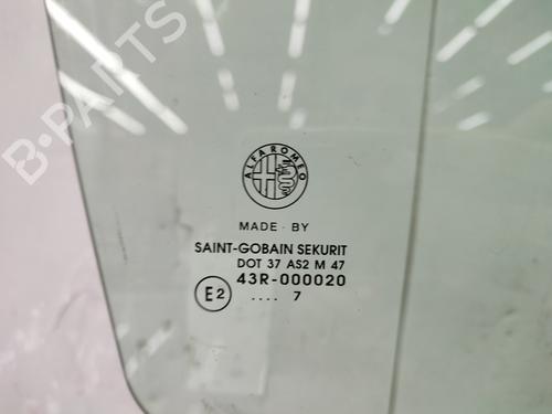 Used Rear right door window ALFA ROMEO 147 (937_) 1.9 JTDM 8V (937.AXD1A, 937.AXU1A, 937.BXU1A) (120 hp) 27884099
