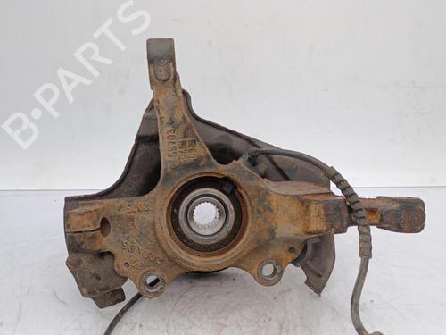 Used Left front steering knuckle Left front steering knuckle OPEL CORSA D (S07) 1.2 (L08, L68) (80 hp) 23706781 23706781