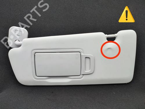 Left sun visor RENAULT MEGANE IV Hatchback (B9A/M/N_) 1.5 dCi 110 (B9A3) | BP23754092I1  - Image 7