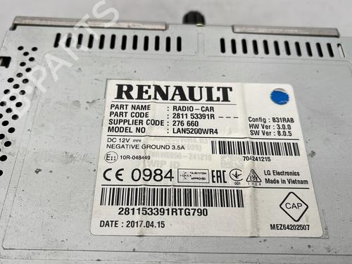 Radio DACIA SANDERO II 1.5 Blue dCi 95 (B8JL) | BP25893114E6 