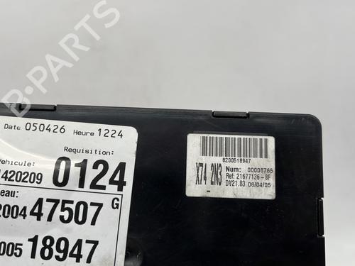Electronic module RENAULT LAGUNA II (BG0/1_) 2.2 dCi (BG0F) | BP26905136M83 