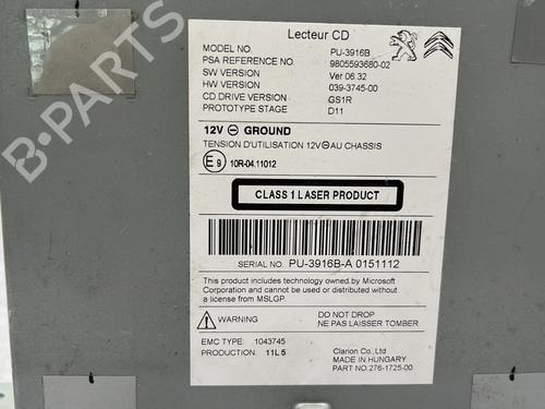 Radio CITROËN C4 II (NC_) 1.6 BlueHDi 120 | BP33125500E6 - Image 2