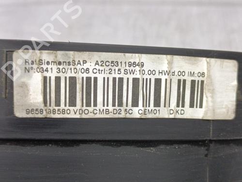 Instrument cluster PEUGEOT 407 (6D_) 1.6 HDi 110 (6D9HZC, 6D9HYC) | BP23700830C47 