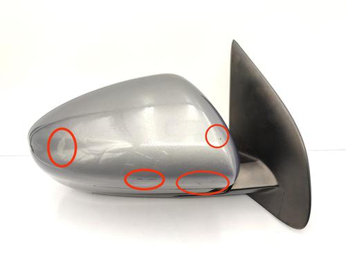 Right mirror NISSAN QASHQAI / QASHQAI +2 I (J10, NJ10, JJ10E) 2.0 dCi | BP23730514C27 