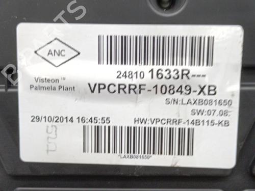 Instrument cluster RENAULT CLIO IV (BH_) 1.5 dCi 90 | BP23706398C47 