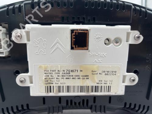 Instrument cluster CITROËN C4 II (NC_) 1.6 HDi 115 | BP37418946C47 - Image 6