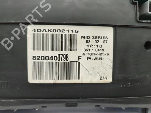 Instrument cluster RENAULT MEGANE II (BM0/1_, CM0/1_) 1.9 dCi | BP29146115C47 