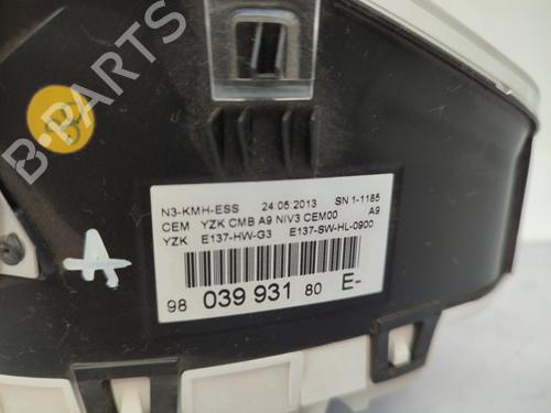 Instrument cluster PEUGEOT 208 I (CA_, CC_) 1.2 VTI 82 | BP23728867C47 