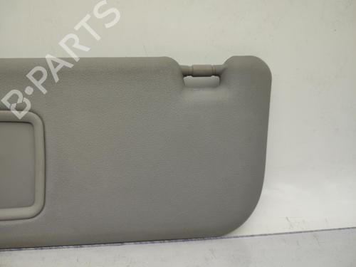 Used Left sun visor Left sun visor TOYOTA YARIS (_P9_) 1.4 D-4D (NLP90_, NLP90R) (90 hp) 23722449 23722449