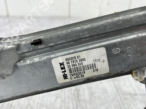Rear left window mechanism PEUGEOT 208 I (CA_, CC_) 1.6 HDi / BlueHDi 75 | BP23681699C24 