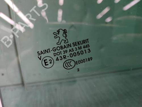 Rear left door window PEUGEOT 3008 I MPV (0U_) 1.6 HDi | BP23731995C20 