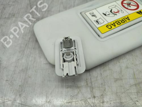 Used Right sun visor PEUGEOT 208 I (CA_, CC_) 1.6 HDi / BlueHDi 75 (75 hp) 23709754