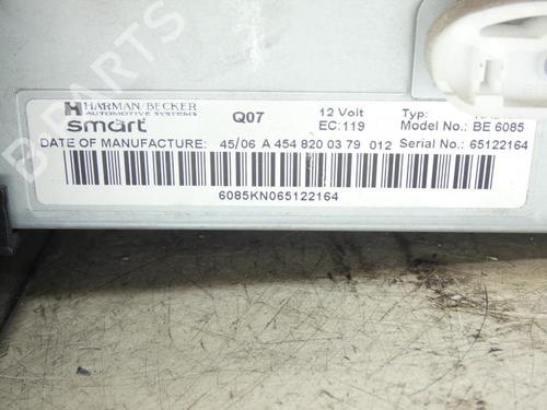 Used Radio Radio SMART FORFOUR (454) 1.3 (454.031) (95 hp) 23667321 23667321