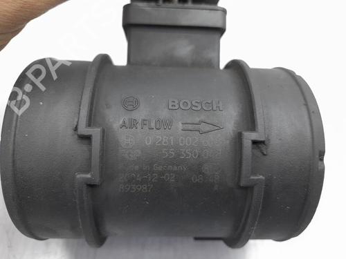 Used Mass air flow sensor FIAT IDEA (350_) 1.9 JTD (101 hp) 23675844