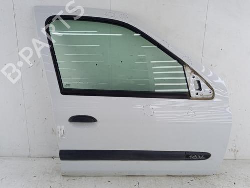 Used Right front door RENAULT CLIO II (BB_, CB_) 1.2 16V (BB05, BB0W, BB11, BB27, BB2T, BB2U, BB2V, CB05,... (75 hp) 23677935
