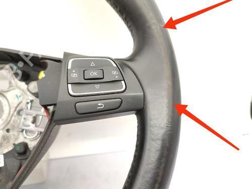 Used Steering wheel VW GOLF VI (5K1) 1.6 TDI (105 hp) 23718680