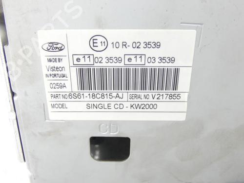 Used Radio Radio FORD FIESTA V (JH_, JD_) 1.4 TDCi (68 hp) 23699573 23699573