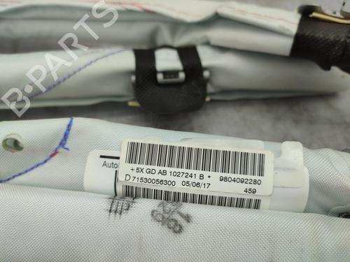 Right curtain airbag PEUGEOT 208 I (CA_, CC_) 1.6 HDi / BlueHDi 75 | BP23709753C12 