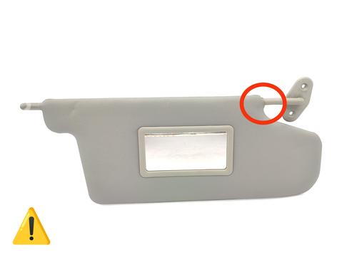 Used Right sun visor CITROËN AX (ZA-_) 11 (60 hp) 23760306