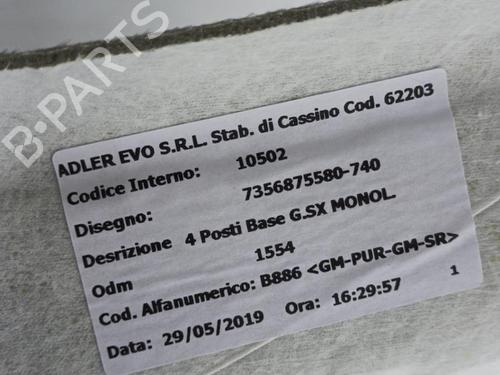 Interiør tag FIAT PANDA (312_, 319_) 1.2 (312PXA1A) | BP23721027I12  - Image 5