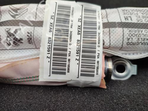 Venstre gardin kollisjonspute CITROËN C3 / C3 ORIGIN III (SX) 1.6 BlueHDi 75 (75 hp) 23723306
