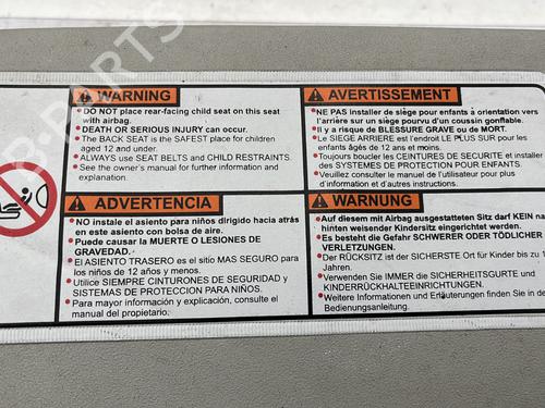 Left sun visor SUZUKI JIMNY Closed Off-Road Vehicle (SN) 1.5 DDiS 4WD (SN415D) | BP29865955I1 