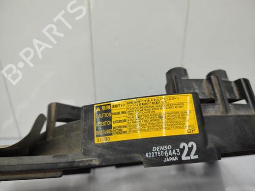 Used Radiator fan TOYOTA VERSO S (_P12_) 1.33 (NSP120_) (99 hp) 23719774