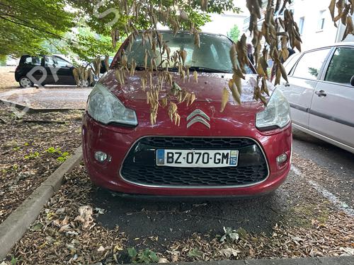 Front left seatbelt CITROËN C3 II (SC_) 1.4 | BP38081089I26 - Image 2