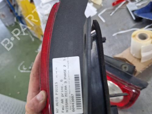 Left taillight NISSAN MICRA III (K12) 1.2 16V | BP23743095C34 