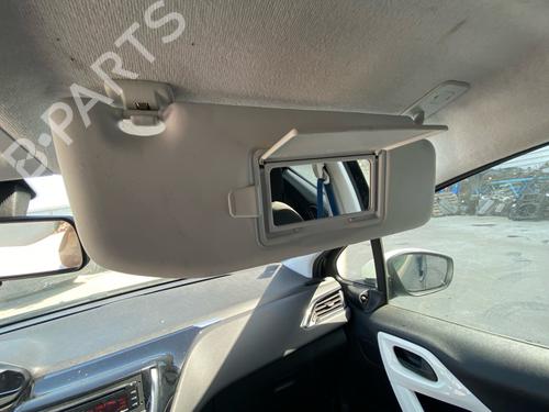 Højre solskærm Højre solskærm PEUGEOT 208 I (CA_, CC_) 1.6 HDi / BlueHDi 75 (75 hp) 36551791 36551791