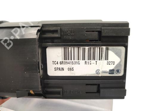 Used Headlight switch VW POLO V (6R1, 6C1) 1.2 (70 hp) 23722543