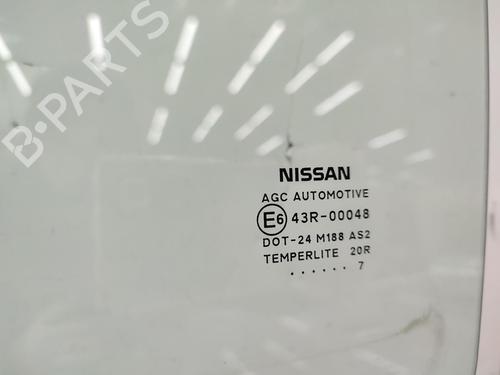 Used Rear left door window NISSAN QASHQAI / QASHQAI +2 I (J10, NJ10, JJ10E) 1.5 dCi (106 hp) 23711060