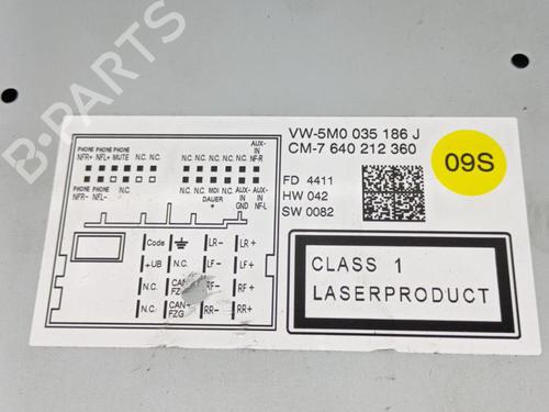 Radio VW GOLF PLUS V (5M1, 521) 1.4 TSI | BP23703019E6 - Image 3