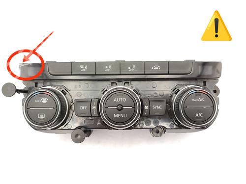 Used Climate control VW GOLF VII (5G1, BQ1, BE1, BE2) 2.0 TDI (150 hp) 23754232