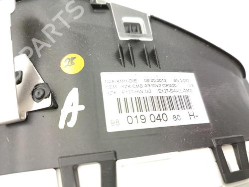Used Instrument cluster PEUGEOT 208 I (CA_, CC_) 1.4 HDi (68 hp) 23730950