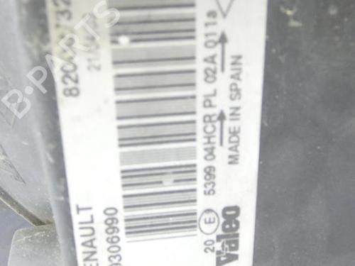 Left headlight RENAULT MEGANE II (BM0/1_, CM0/1_) 1.6 16V (BM0C, CM0C) | BP23672800C28 