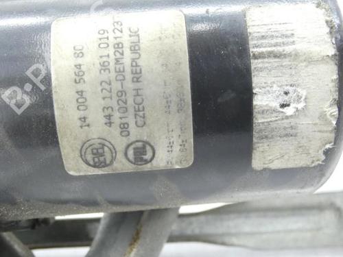 Used Front wiper motor Front wiper motor PEUGEOT EXPERT Van (VF3A_, VF3U_, VF3X_) 1.6 HDi 90 16V (90 hp) 23672119 23672119