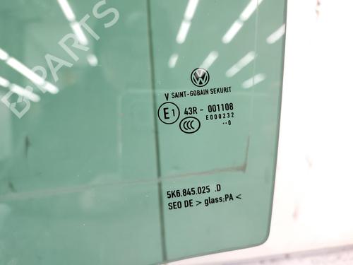 rear-left-door-window-vw-golf-vi-5k1-2008-2009-2010-2011-2012-2013-2014-23740822 main image