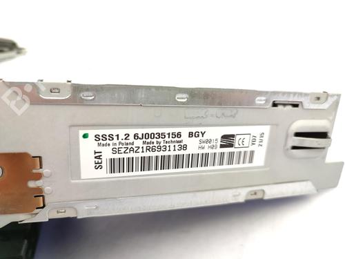 Radio SEAT IBIZA IV (6J5, 6P1) 1.6 TDI | BP23753765E6 