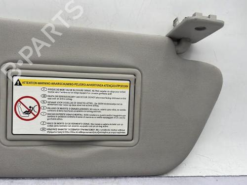 Right sun visor PEUGEOT 5008 (0U_, 0E_) 1.6 HDi | BP23677637I2