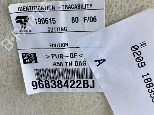 Interiør tag CITROËN C3 Picasso (SH_) 1.2 THP 110 (SHHNZ6) | BP30731011I12  - Image 6