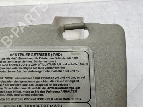 Left sun visor SUZUKI JIMNY Closed Off-Road Vehicle (SN) 1.5 DDiS 4WD (SN415D) | BP29865955I1 