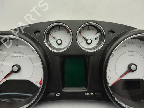 Used Instrument cluster PEUGEOT 308 I (4A_, 4C_) 1.6 HDi (114 hp) 23749494